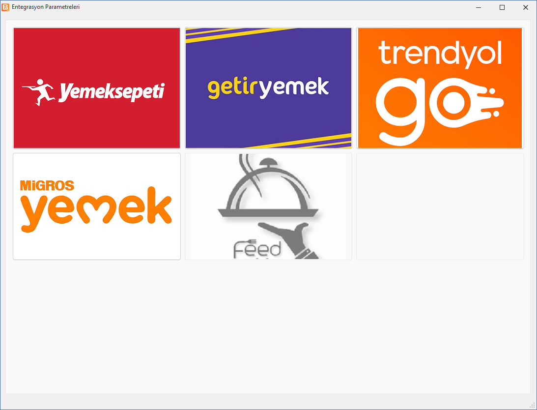 Entegrasyonlar